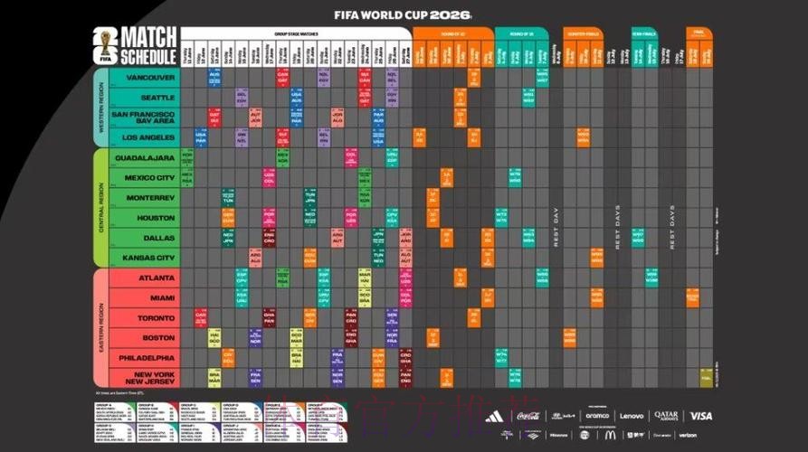 2026世界杯比赛时间实时更新比赛时间表在哪里看 2026世界杯比赛时间实时更新比赛时间表在哪里看